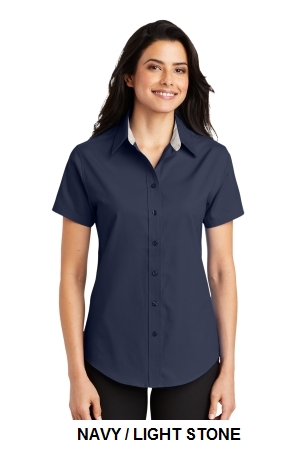 Port Authority - Ladies Short Sleeve Easy Care Shirt. (L508)